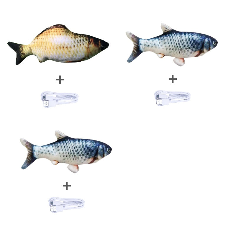 Flopping Fish Cat Toy | No Catnip Version