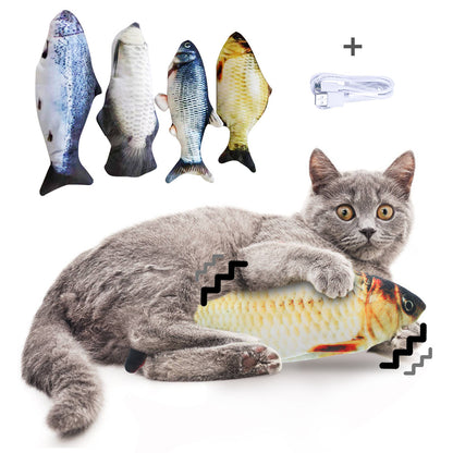Flopping Fish Cat Toy | No Catnip Version