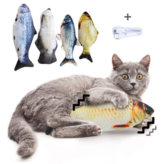 Flopping Fish Cat Toy | No Catnip Version