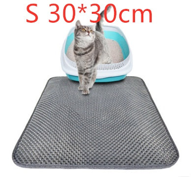 Waterproof Honeycomb Cat Litter Mat | Easy Clean