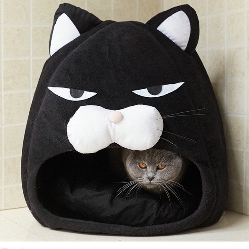 Soft Cat Bed House | Cozy Sleeping Nest
