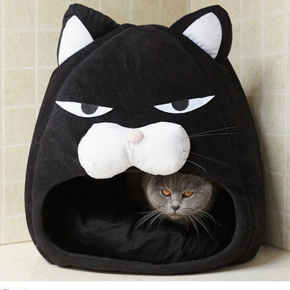 Soft Cat Bed House | Cozy Sleeping Nest
