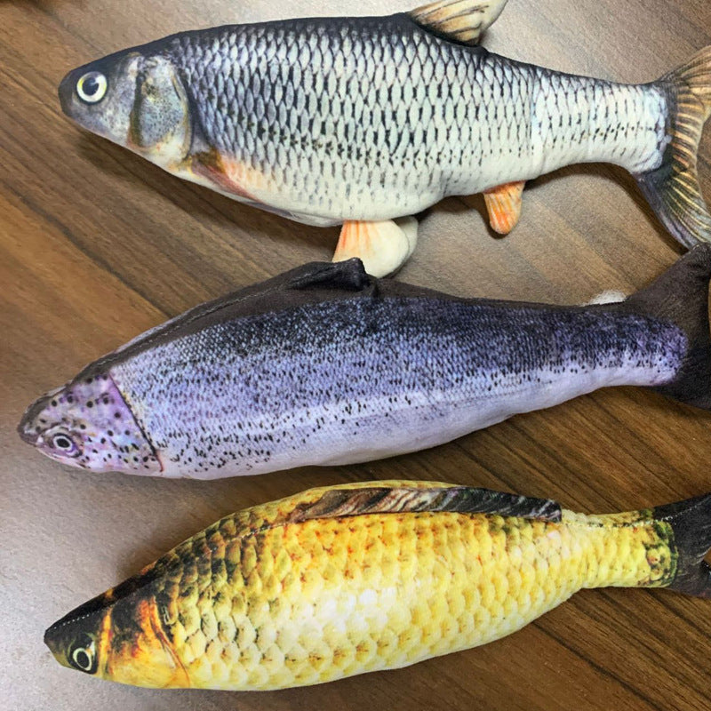 Flopping Fish Cat Toy | No Catnip Version