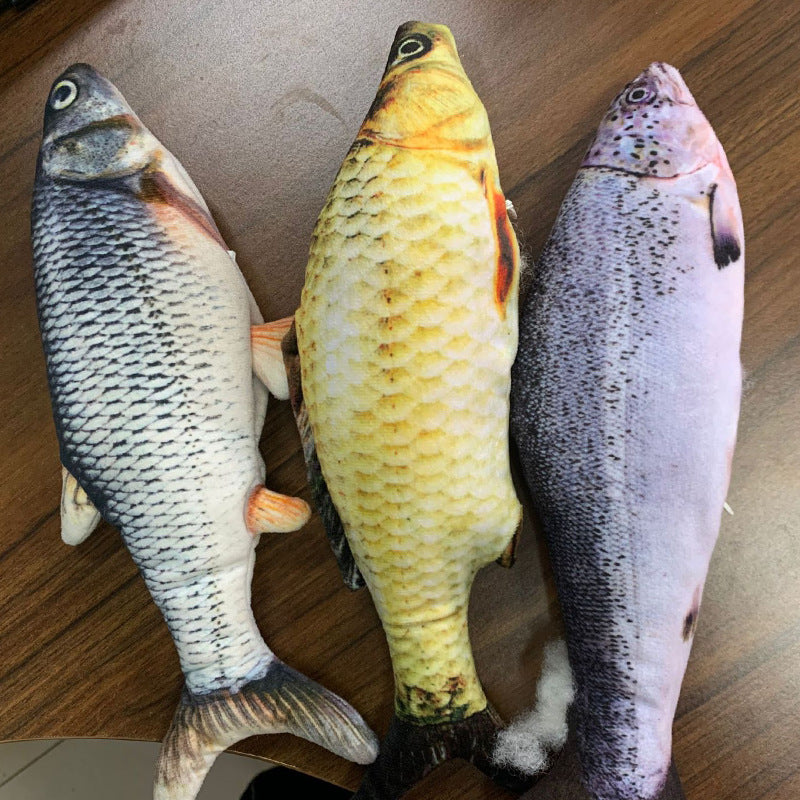 Flopping Fish Cat Toy | No Catnip Version