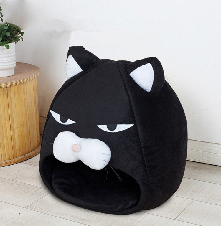 Soft Cat Bed House | Cozy Sleeping Nest