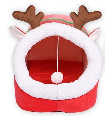 Cozy Cat Tent Bed | Soft Indoor Pet House