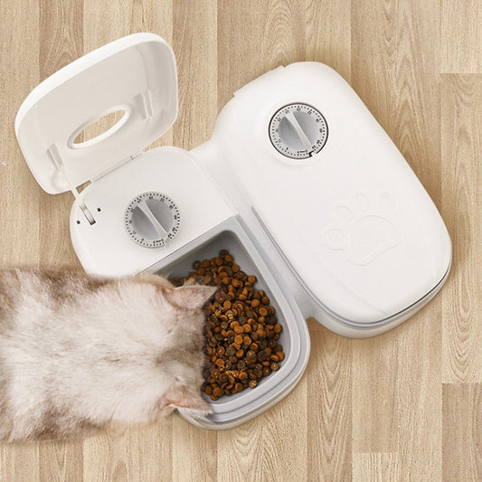 Smart Automatic Cat Feeder | Stainless Steel Bowl