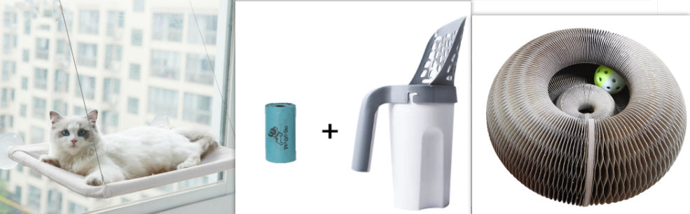 Cat Window Hammock | Hanging Suction Bed