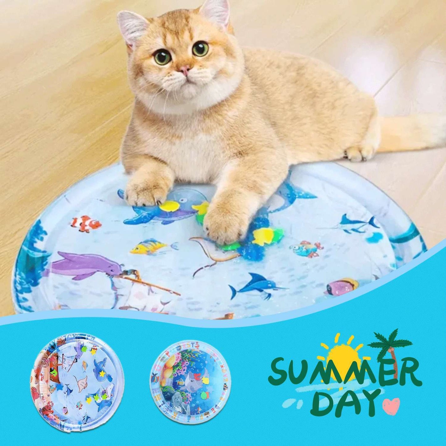 Cooling Cat Mat | Summer Ice Bed for Cats
